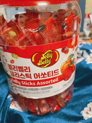 젤리벨리 젤리스틱 어쏘티드 900g — 5점을 준 리뷰어가 2022년 10월 올린 사용 사진