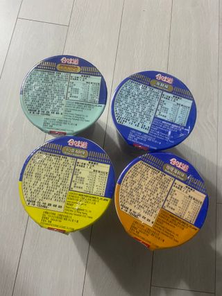 NISSIN 닛신 컵누들  4종 - 씨푸드오리지날, 씨푸드 스파이시, 씨푸드 커리, 씨푸드 XO소스 — 4.5점을 준 리뷰어가 2022년 4월 올린 사용 사진