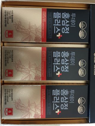 서울약사신협_투데이홍삼정플러스스틱_10g x 30포 — 5점을 준 리뷰어가 2020년 12월 올린 사용 사진