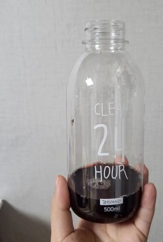 클린24시간 1BOX(5포) + 전용보틀(500ml) — 5점을 준 리뷰어가 2023년 5월 올린 사용 사진