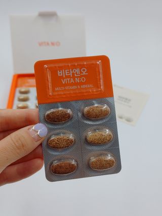 프리마인 먹는건 초간편, 영양소와 흡수율까지 챙겨야 백점.예뻐지는 완벽레시피 비타앤오 30정/CH.V콜라겐필름 30매 — 4점을 준 리뷰어가 2021년 8월 올린 사용 사진