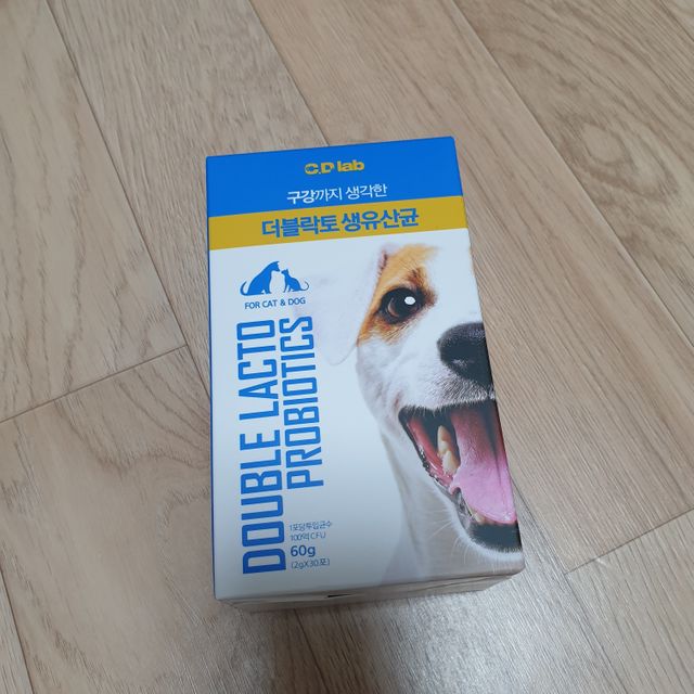 장 건강과 구강 건강을 한 번에 더블락토 강아지 고양이 유산균 리뷰 사진