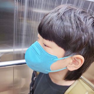 애니가드키즈 라이트 소형 5컬러 각 10매입 [크리미베이지, 코튼핑크, 블루레이크, 페일로즈, 민트그린] — 5점을 준 리뷰어가 2022년 6월 올린 사용 사진