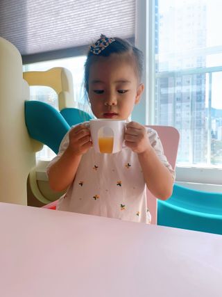 [차바] 발렌시아 오렌지주스 2개 — 5점을 준 리뷰어가 2021년 10월 올린 사용 사진
