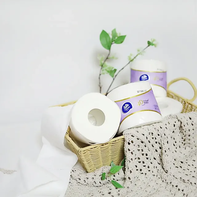빈다 4Deluxe 4겹 엠보싱 롤 화장지 리뷰 사진