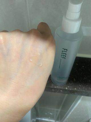 플리프 시카-알로에 앰플 토너 200ML — 4점을 준 리뷰어가 2021년 1월 올린 사용 사진