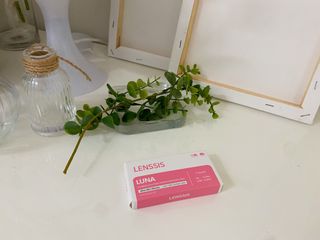 렌시스 LENSSIS [ 렌시스 ] 영롱한 색감의 혼혈렌즈 ＃루나시리즈 1개월용 ｜ 3컬러 중 택1 ｜ — 4점을 준 리뷰어가 2021년 7월 올린 사용 사진