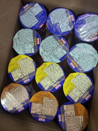 NISSIN 닛신 컵누들  4종 - 씨푸드오리지날, 씨푸드 스파이시, 씨푸드 커리, 씨푸드 XO소스 — 5점을 준 리뷰어가 2022년 5월 올린 사용 사진