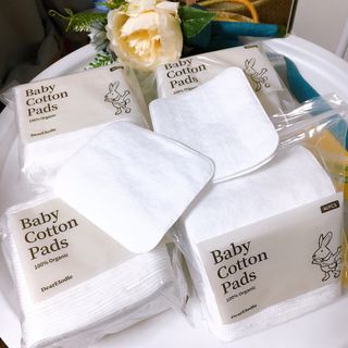 디어엘로디 프리미엄 유기농 베이비 솜티슈 40매 3 + 1 PACK — 5점을 준 리뷰어가 2021년 3월 올린 사용 사진