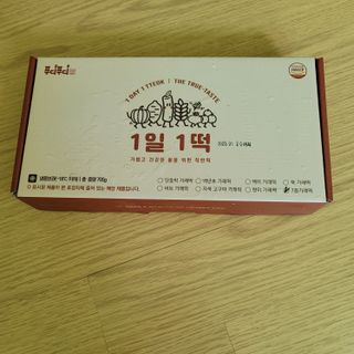 푸디푸디 1일1떡  가래떡 낱개포장 아침식사 식사대용 7종 세트 혼합 (14개입) — 5점을 준 리뷰어가 2022년 5월 올린 사용 사진