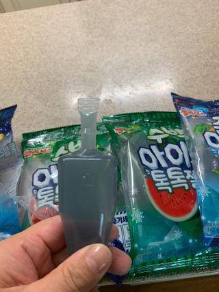 롯데제과 죠스바 아이스 톡톡 젤리 — 4.5점을 준 리뷰어가 2021년 10월 올린 사용 사진