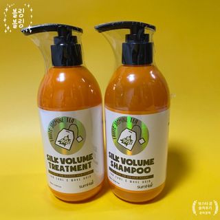 썸헤어 / SUMHAIR 썸헤어 실크 볼륨 샴푸+트리트먼트 프룻자스민티 — 5점을 준 리뷰어가 2021년 5월 올린 사용 사진