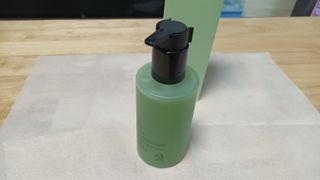 프리마인 메이크업과 들뜨는 각질까지 한방에 깐달걀로! 순하기까지한 셀베이스 그린티클렌저(200ml) — 5점을 준 리뷰어가 2023년 5월 올린 사용 사진