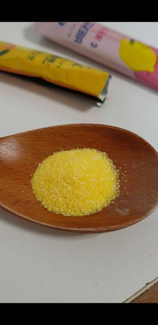 비타앤C 레몬맛, 망고맛 — 5점을 준 리뷰어가 2021년 4월 올린 사용 사진
