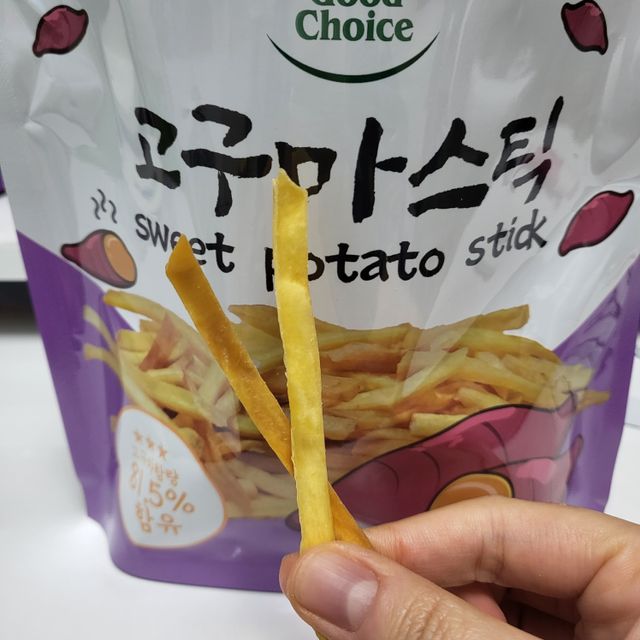 고구마스틱 120g 리뷰 사진