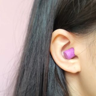 3M 소음방지 수면 귀마개 굿나잇 이어플러그 오렌지/퍼플 50쌍 — 5점을 준 리뷰어가 2023년 7월 올린 사용 사진