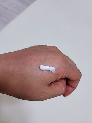더마포레스트 마데카소사이드 리페어 크림,  모이스처라이징 아쿠아크림 — 5점을 준 리뷰어가 2021년 8월 올린 사용 사진