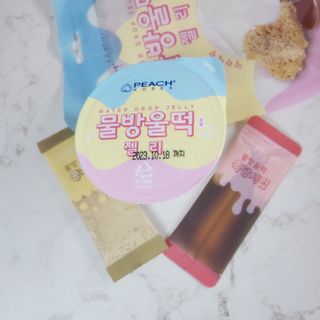 (주) 피치코리아 물방울떡젤리 X 2개입 — 5점을 준 리뷰어가 2022년 11월 올린 사용 사진