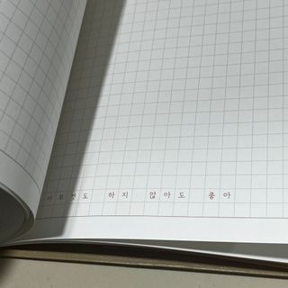 리훈 2023년 하고싶은말다이어리 (세로/정사각 중 택 1, 베이지/블루 중 택 1) — 5점을 준 리뷰어가 2023년 1월 올린 사용 사진