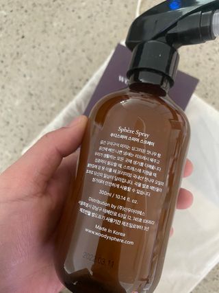 우디스피어 스피어스프레이 — 5점을 준 리뷰어가 2022년 6월 올린 사용 사진