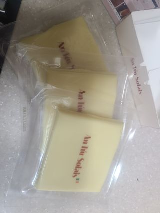 앙투어솔레 아일랜드 구워먹는 치즈 100 자연 치즈 와인안주 300g(100g x 3팩) — 5점을 준 리뷰어가 2022년 8월 올린 사용 사진