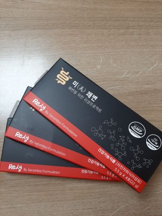 새롬바이오 리생 [미쾌변] 차전자피 식이섬유 건강기능식품 3팩 — 5점을 준 리뷰어가 2021년 6월 올린 사용 사진