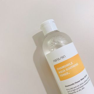 나나스킨 캐모마일아쿠아수딩토너 — 4점을 준 리뷰어가 2021년 7월 올린 사용 사진