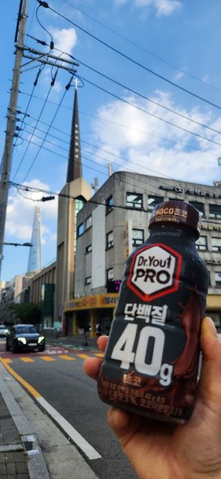 닥터유 프로 단백질 드링크 40g 초코 닥터유 프로 단백질드링크 40g 초코 — 5점을 준 리뷰어가 2024년 9월 올린 사용 사진