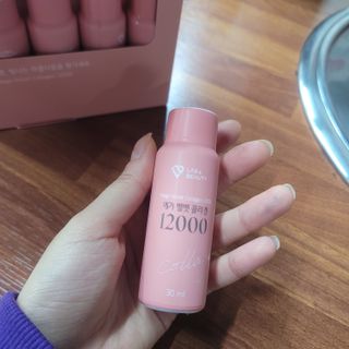 랩앤뷰티 메가 벨벳 콜라겐 12000 — 5점을 준 리뷰어가 2021년 5월 올린 사용 사진