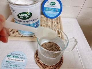셀렉스 썬화이버 프리바이오틱스 — 5점을 준 리뷰어가 2021년 11월 올린 사용 사진