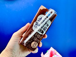 [구매평]덴마크 소화가 잘되는 우유로 만든 초코, 190ml, 24개 — 5점을 준 리뷰어가 2025년 2월 올린 사용 사진