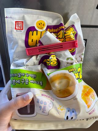 한성기업 베이크볼 치즈몽땅 300g x 2봉 — 5점을 준 리뷰어가 2021년 9월 올린 사용 사진