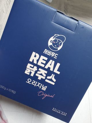 서비푸드 리얼 닭주스 오리지널 200g 1세트 10개입 — 4점을 준 리뷰어가 2022년 1월 올린 사용 사진