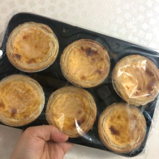 디앙뜨 포르투갈 에그타르트 오리지널 맛+패션후르츠 맛 중 택1 — 4점을 준 리뷰어가 2021년 8월 올린 사용 사진