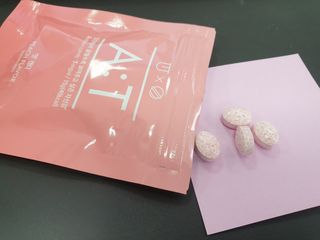 입 냄새 완화에 도움을 주는 에티켓 캔디 복숭아맛 앳캔디 — 5점을 준 리뷰어가 2020년 12월 올린 사용 사진