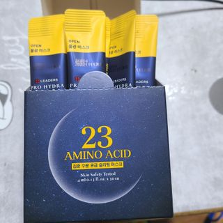 리더스코스메틱 리더스 프로 하이드라 아미노 슬리핑 마스크 — 5점을 준 리뷰어가 2021년 1월 올린 사용 사진