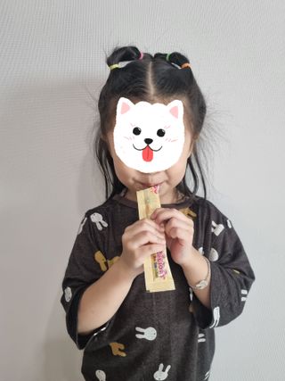 다나음 셀렌에 빠진 아연면역젤리 열대과일맛+사과맛 — 5점을 준 리뷰어가 2023년 4월 올린 사용 사진