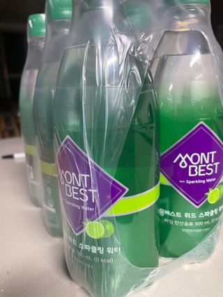 몽베스트 Montbest with Sparkling water Lime20병 — 5점을 준 리뷰어가 2022년 7월 올린 사용 사진