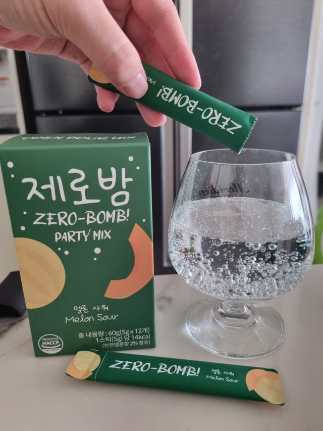 제로밤 멜론 사워 5g x 12개입 리뷰 사진