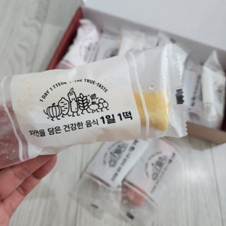 푸디푸디 1일1떡  가래떡 낱개포장 아침식사 식사대용 7종 세트 혼합 (14개입) — 5점을 준 리뷰어가 2022년 7월 올린 사용 사진