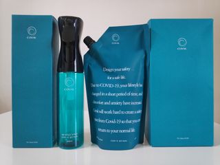 코박 스프레이 살균수  500ml 세트 — 5점을 준 리뷰어가 2022년 7월 올린 사용 사진