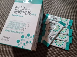 프리마인 유산균 국가지정연구소 선정, 살아있는 생유산균 200억 마리의 힘. 유산균n굿바이옴플러스 — 5점을 준 리뷰어가 2022년 4월 올린 사용 사진