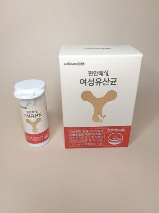 메이준뉴트리 메이준쎌 편안해질 여성유산균 — 5점을 준 리뷰어가 2021년 2월 올린 사용 사진