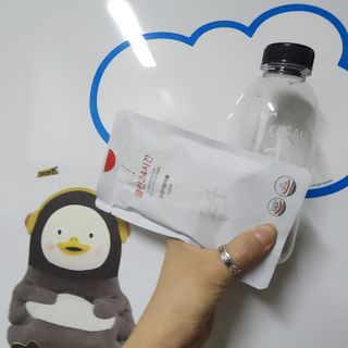 클린24시간 1BOX(5포) + 전용보틀(500ml) — 5점을 준 리뷰어가 2022년 10월 올린 사용 사진