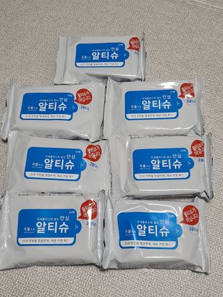 [엠메이데이] 안심 알티슈 20매 x 7 — 5점을 준 리뷰어가 2022년 1월 올린 사용 사진