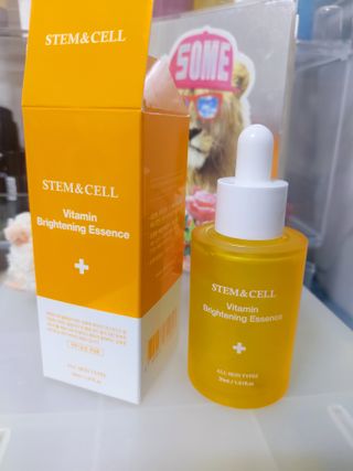 체르엠 스템앤셀 비타민 브라이트닝 에센스 30ml 1개 — 5점을 준 리뷰어가 2022년 4월 올린 사용 사진