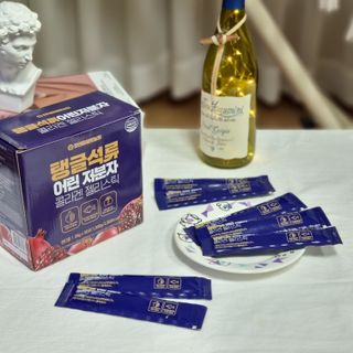 참앤들황토농원 맛있게 탱글탱글! 탱글석류 어린저분자 콜라겐 젤리스틱 1박스 ♥총 50포♥ — 5점을 준 리뷰어가 2023년 2월 올린 사용 사진