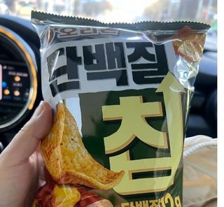 맛있게 채우는 단백질 12g, 닥터유 단백질칩 — 5점을 준 리뷰어가 2023년 12월 올린 사용 사진