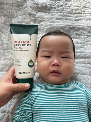 팜스테이  시카팜 데일리 릴리프 크림 — 5점을 준 리뷰어가 2022년 12월 올린 사용 사진