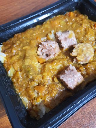 브라잇벨리 식물성 미트볼과 일본식카레의 만남, 플랜트볼 카레라이스 — 5점을 준 리뷰어가 2022년 8월 올린 사용 사진